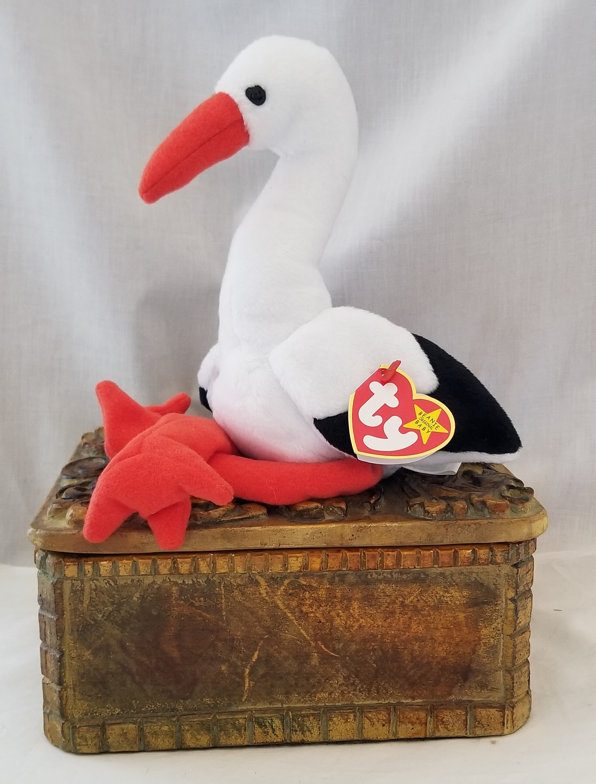 Ty Beanie Babies' Stilts The Stork New with Etsy