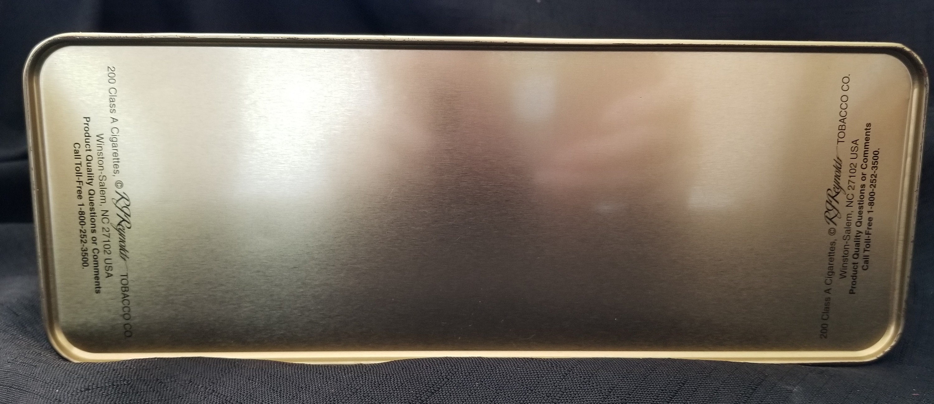 DORAL Across America Cigarette Tin - Winter Across America ~ Hinged ~ 10