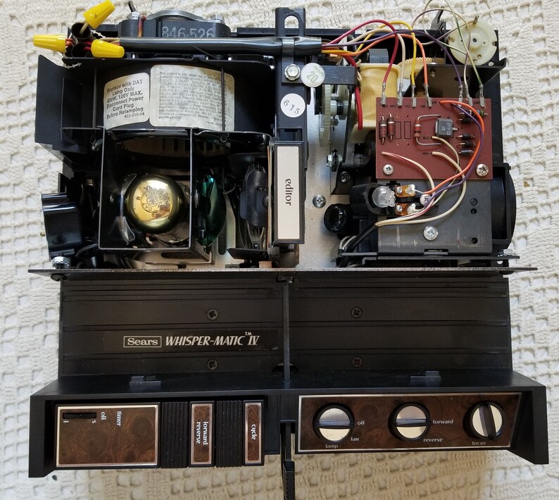 Sears Whispermatic IV 2x2 Slide Projector Model 837.98760 Etsy
