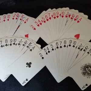 Two 2 Decks Vintage Four Queens Hotel & Casino Playing Cards ~
