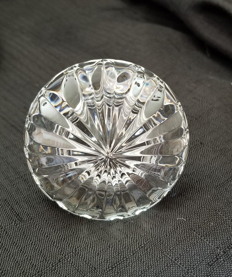 VIOLETTA 24 HAND CUT Lead Crystal Ship's Decanter Made Etsy