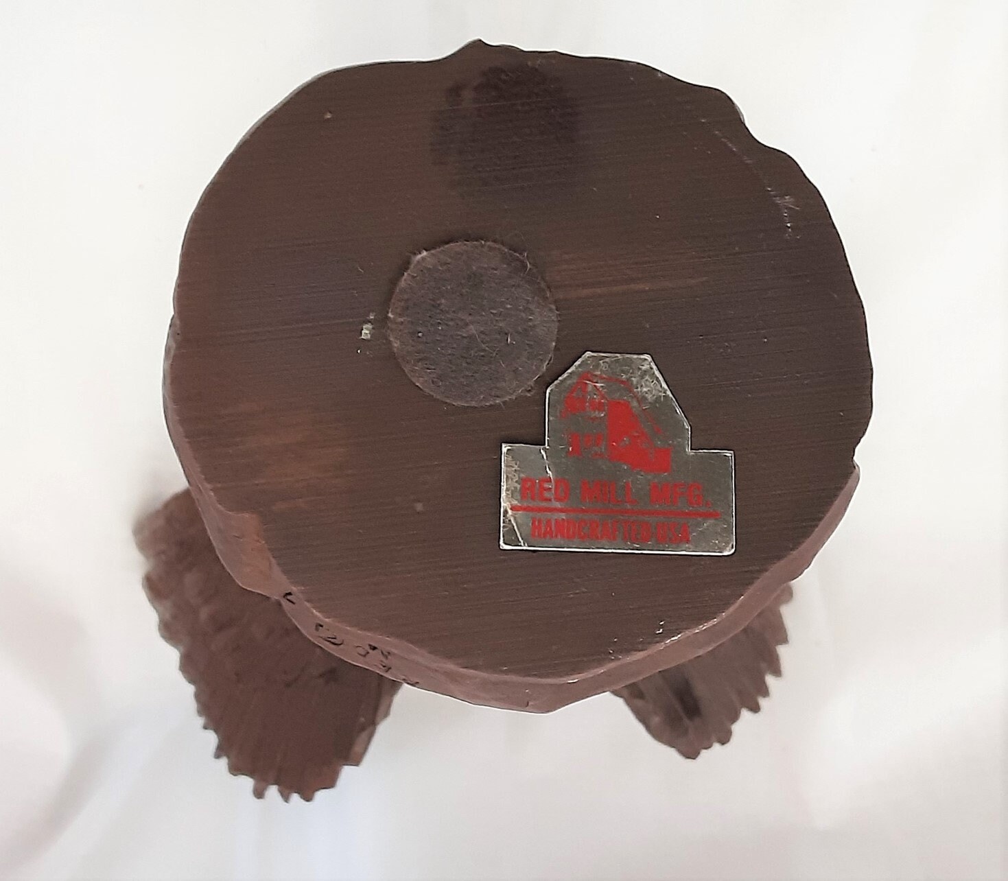 Vintage Eagle By Red Mill Mfg USA Pecan Shells/Resin 1987 Etsy