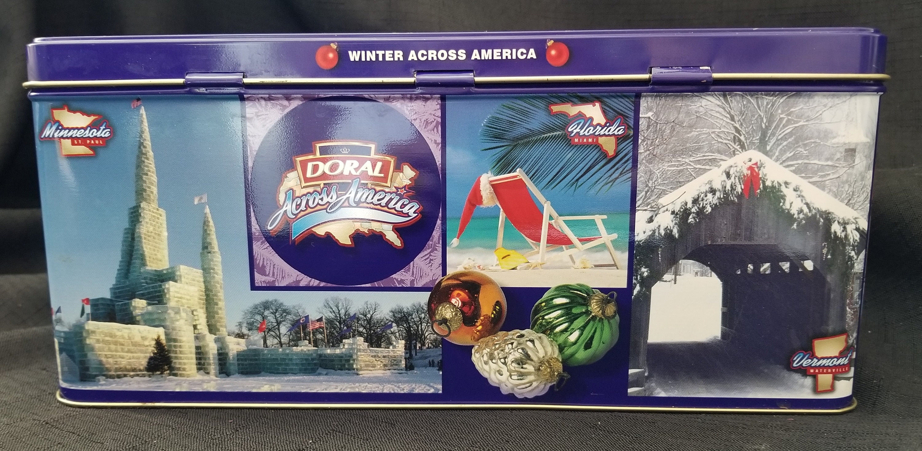 doral cigarette tin Doral Lights, Premium Taste, King