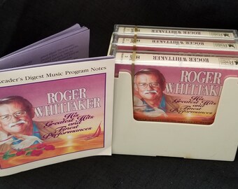 Roger Whittaker His Greatest Hits & Finest Performances 3 Cassette Set ~ SEALED