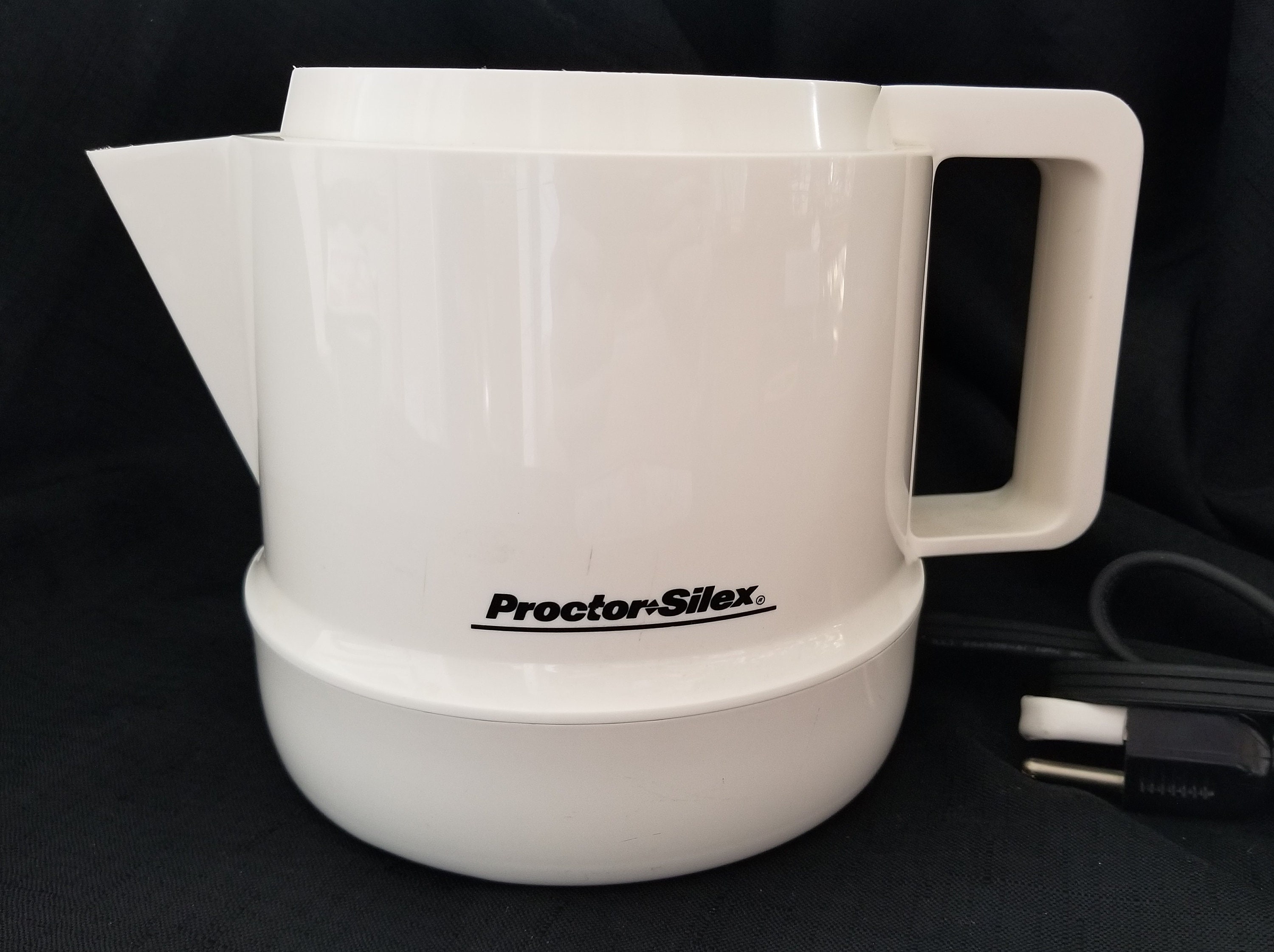 Proctor Silex Model K1050 1 Litre Electric Whistling Kettle Teapot tested 