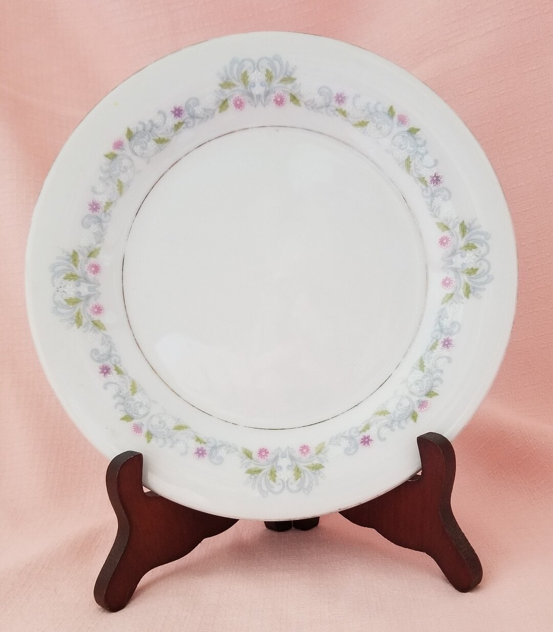 Vintage Crown Ming Fine China windsor Jian Shiang China Salad Plate 7 1