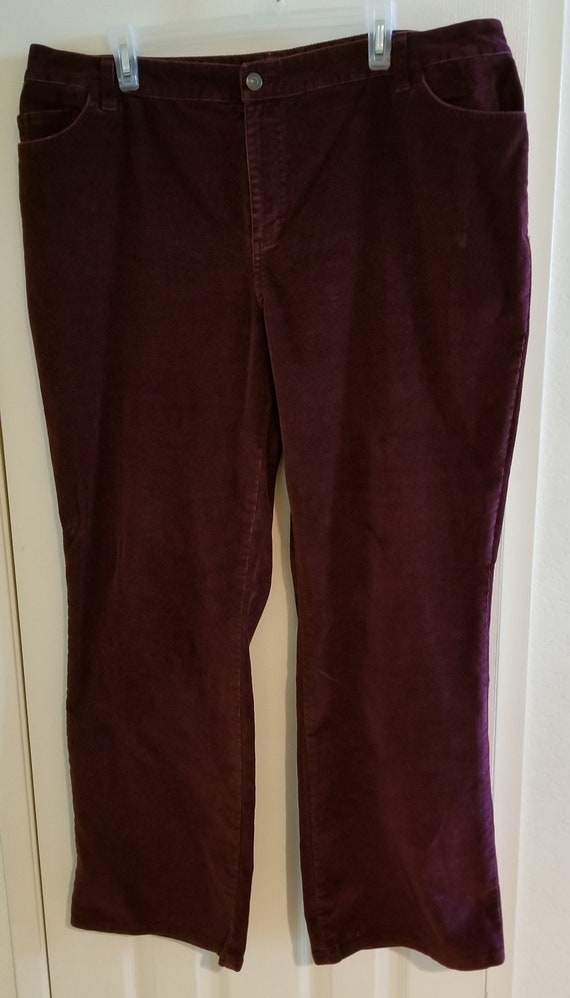 Bay Corduroy Pants Straight Leg Womens 