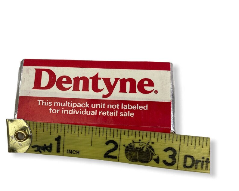 Dentyne Gum Cinnamon Sealed Pack 5 Sticks Vintage Original Etsy