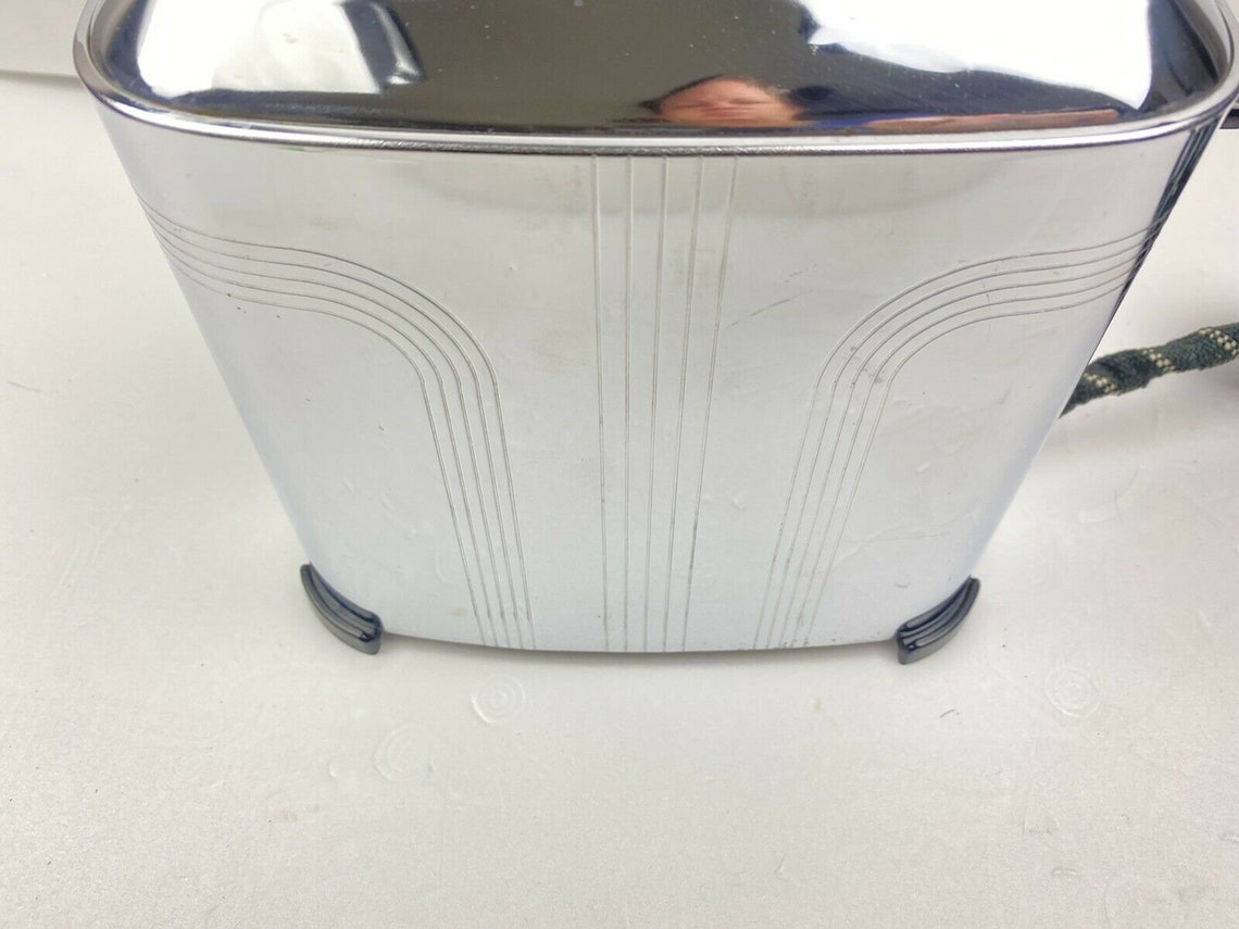 Vintage General Electric Toaster GE T22 Hotpoint Art Deco 2 Etsy