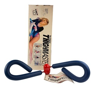 1991 Thigh Master Original Suzanne Somers w/Original Box Instruction Sheet