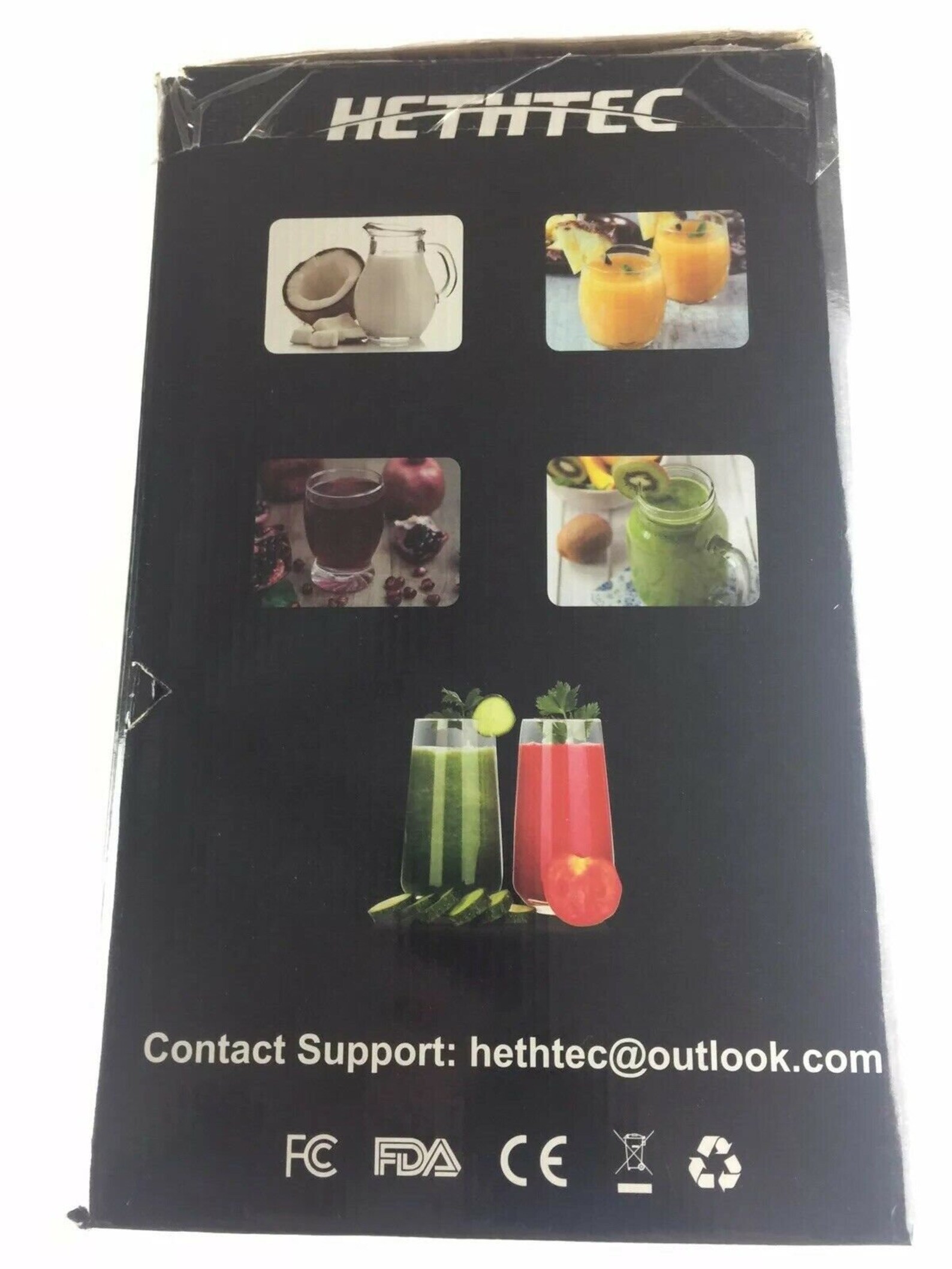 Hethtec Slow Juicer WJES2 150 W 100 Juice Extraction Silent Etsy