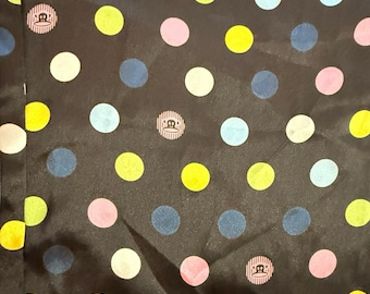 Paul Frank Pajama Bottoms Pants L Silky Satin Sleepwear Monkeys Polka Dot Y2K