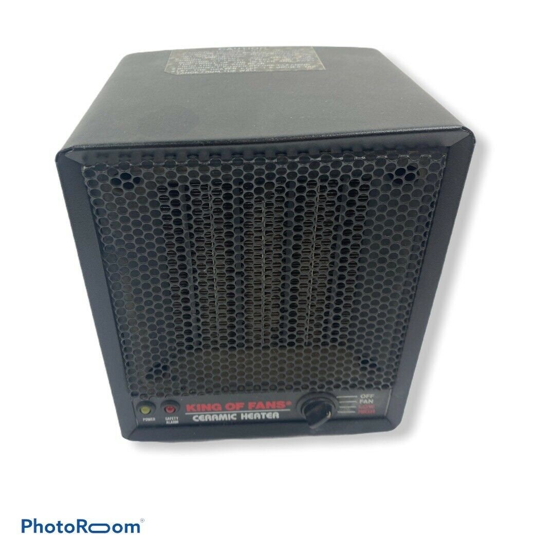 Vintage King of Fans Electric Fan Heater Ceramic 1500 W Model - Etsy