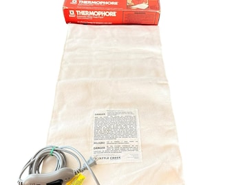 Vintage Thermophore Automatic Moist Heat Pack Battle Creek Heating Pad 26x15