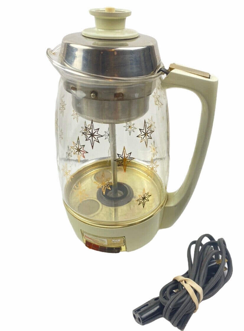 PROCTOR SILEX SCM 70101 Starburst Glass Coffee Percolator Etsy