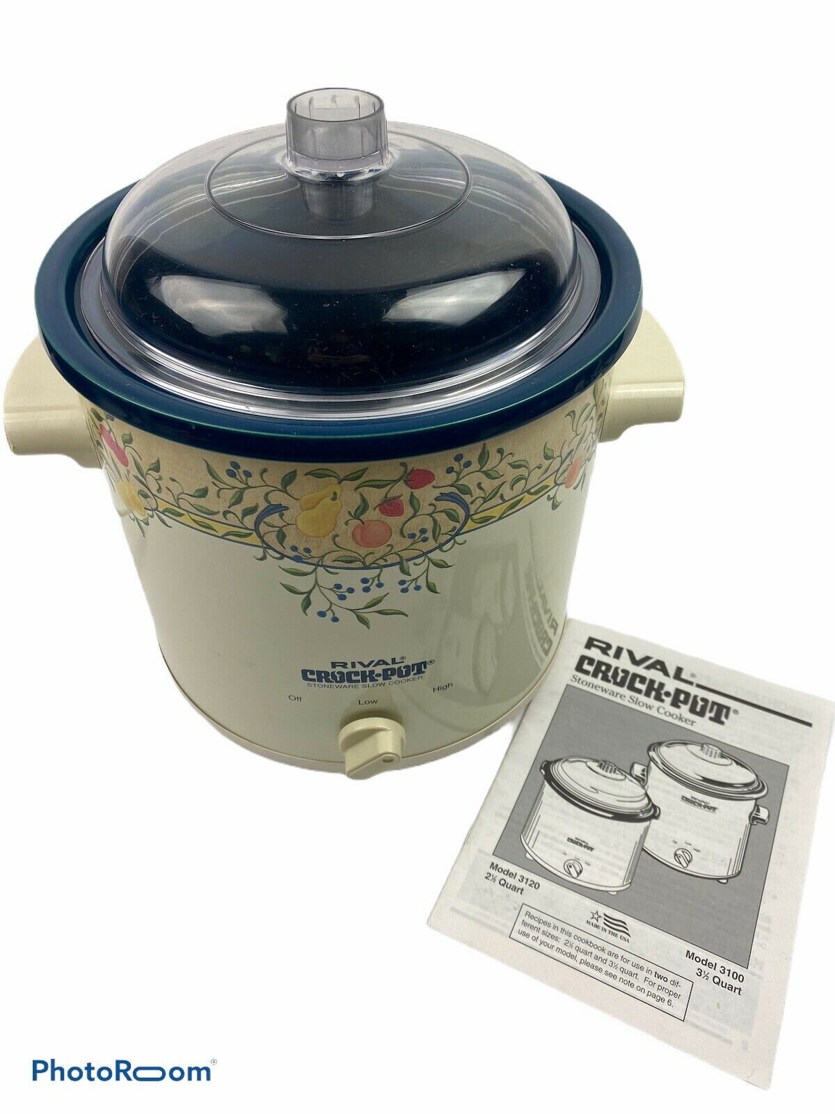 rival model 5445 slow cooker size