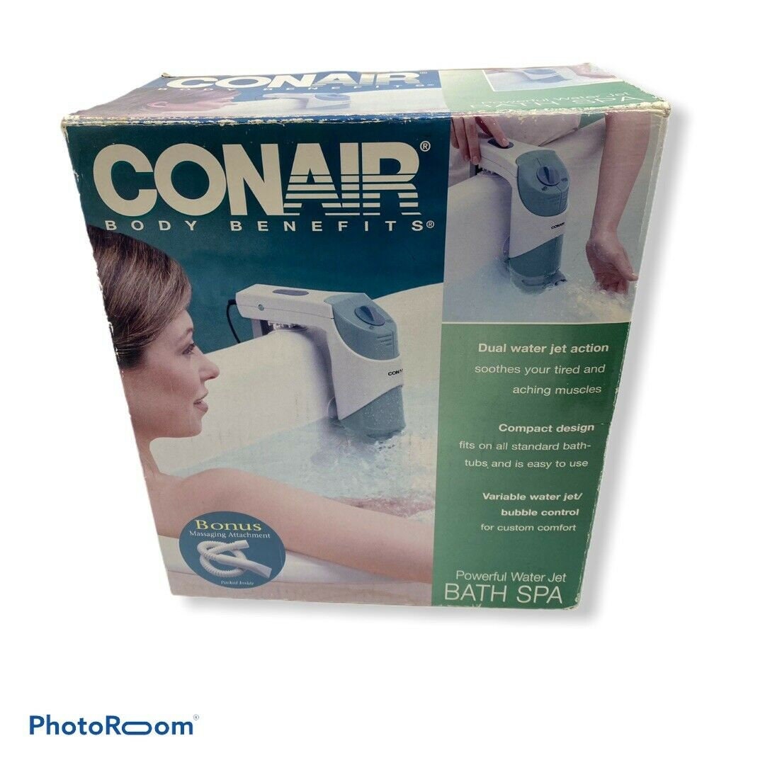 Turn your tub into a relaxing spa with Conair Dual Jet Bath Spa
