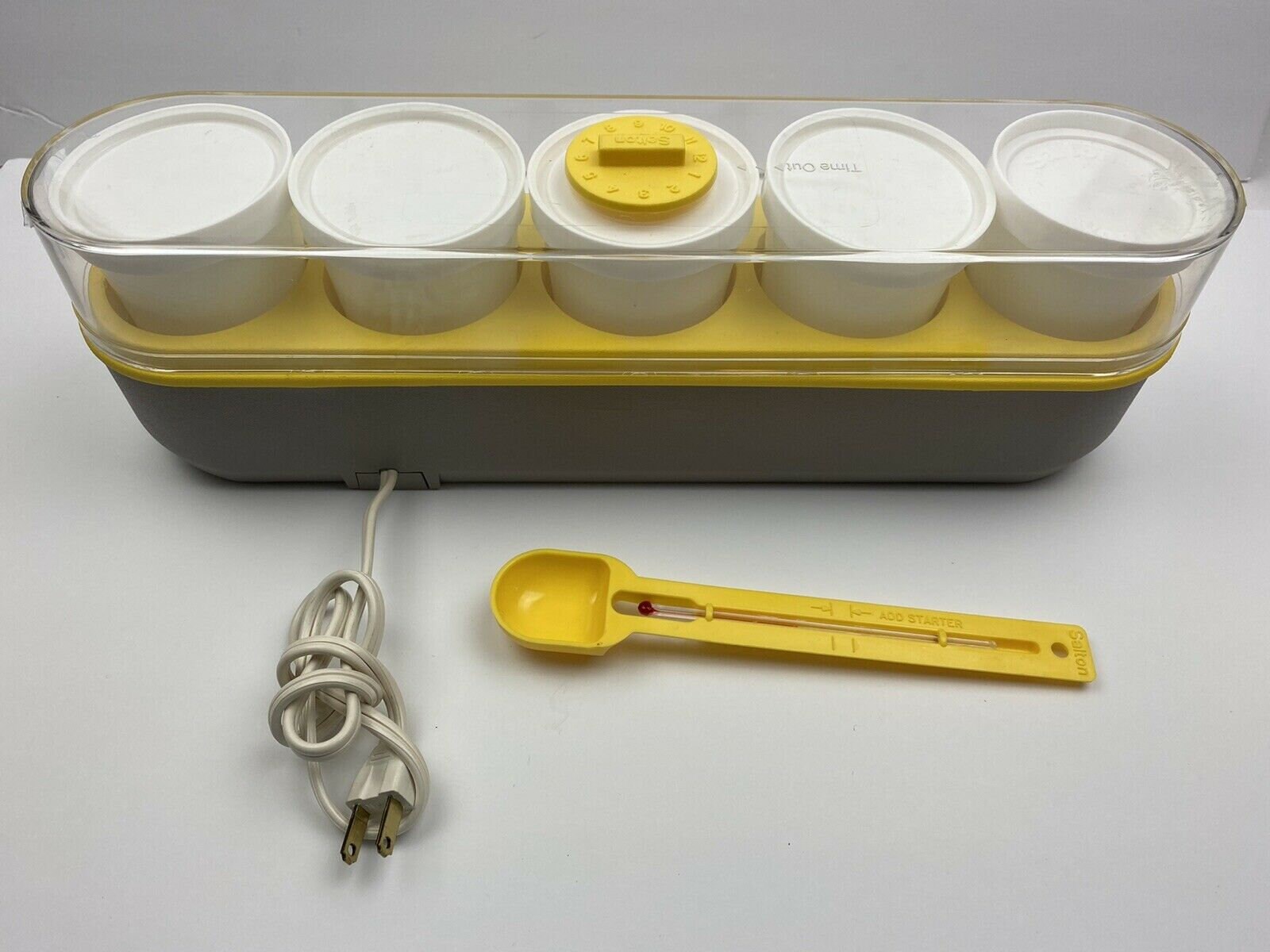 Salton Yogurt Maker GM5 Termostato Controlado 5 Tapas De Etsy