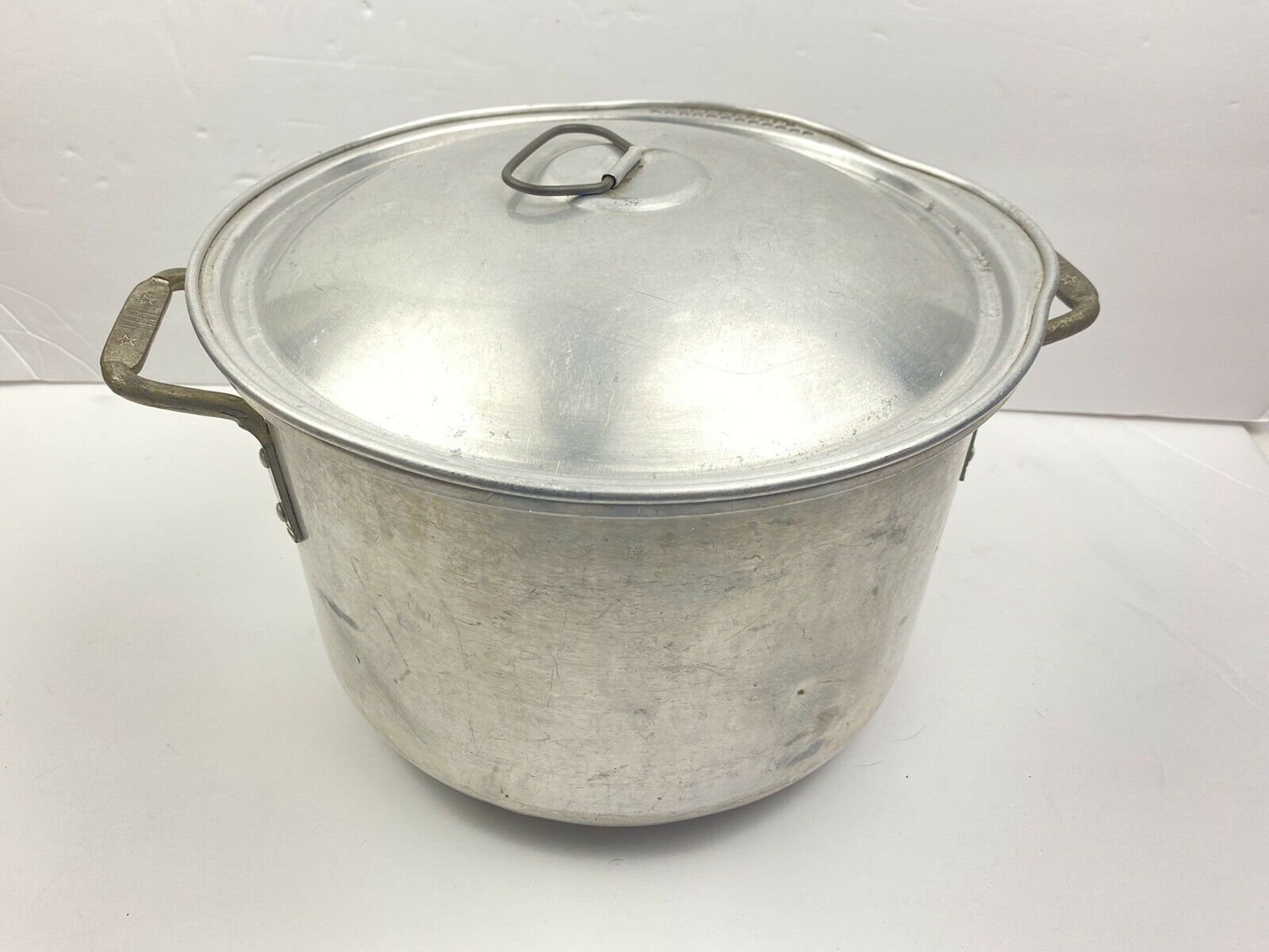 Vintage WearEver 8 Quart Heavy Duty Aluminum Stock Pot 2208 Etsy