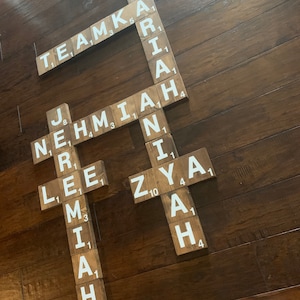 Familie Scrabble Fliesen