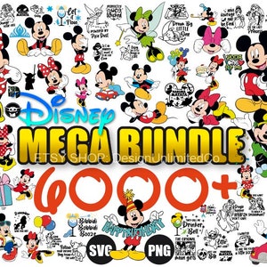 11000+ Bundle SVG PNG, Frozen SVG, Geburtstagssvg, Maus SVG Bundle, Prinzessin SVG Bundle, Mega Bundle Geburtstagssvg, Cricut druckbar