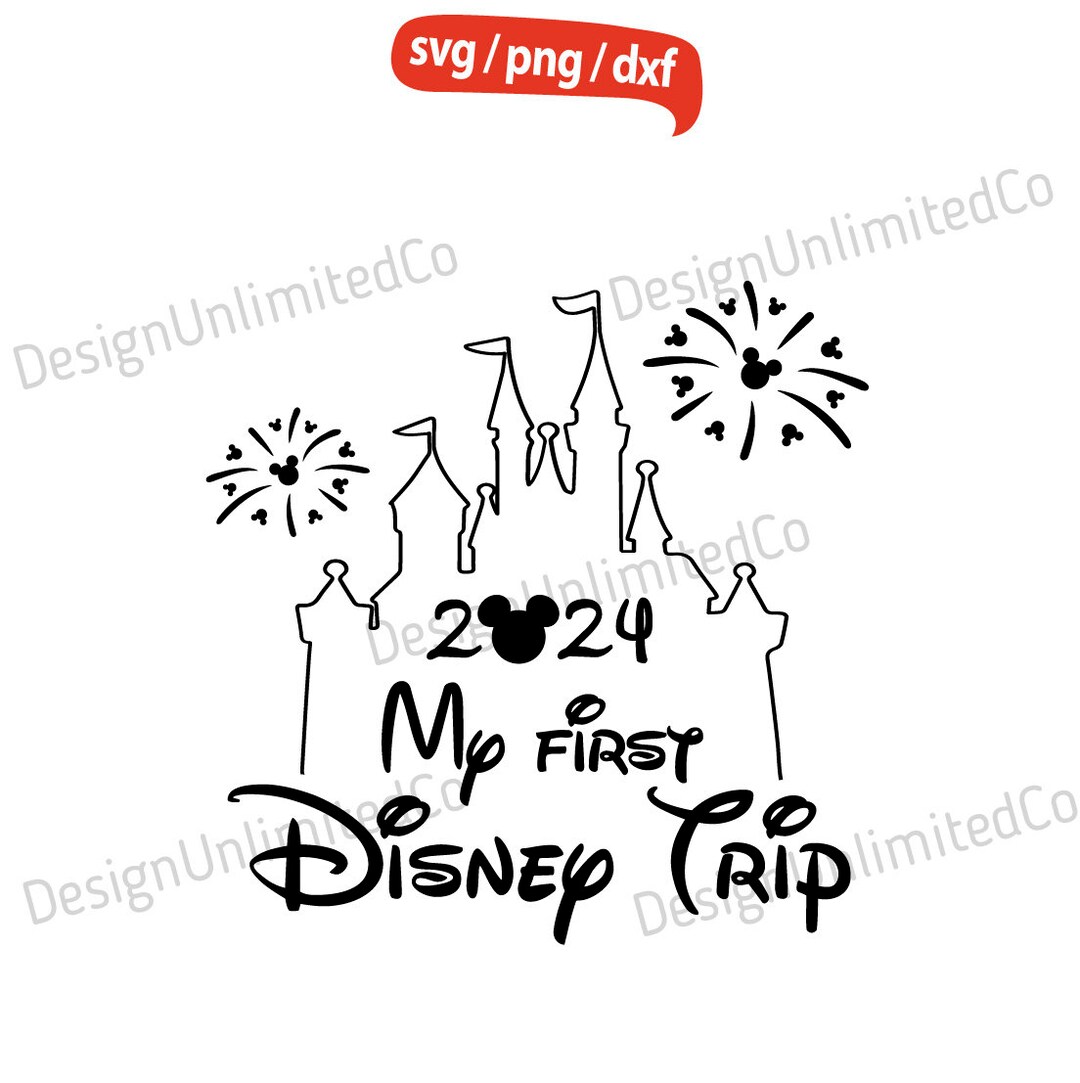 My First Trip 2024 Svg, Mouse Trip Svg, Mouse Family Trip Svg, Mouse