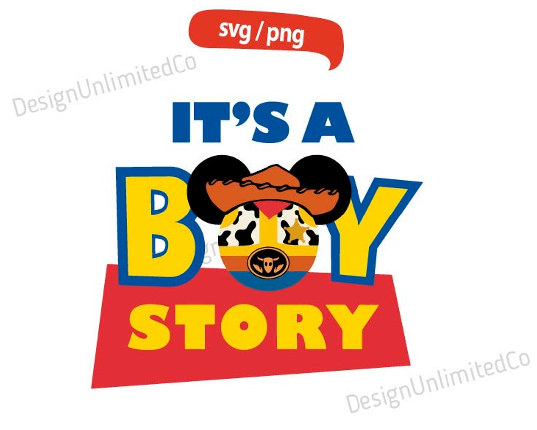 It's A Boy Story Svg, Toy Story Quote Svg, Toy Story, Birthday Woody Svg, Toy Story Family