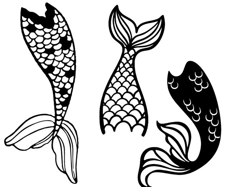 Download Mermaid svg Mermaid tail svg Sea Beach svg mermaid Bundle ...