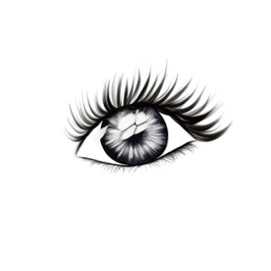 Eyes and Brows Procreate stamp brush set