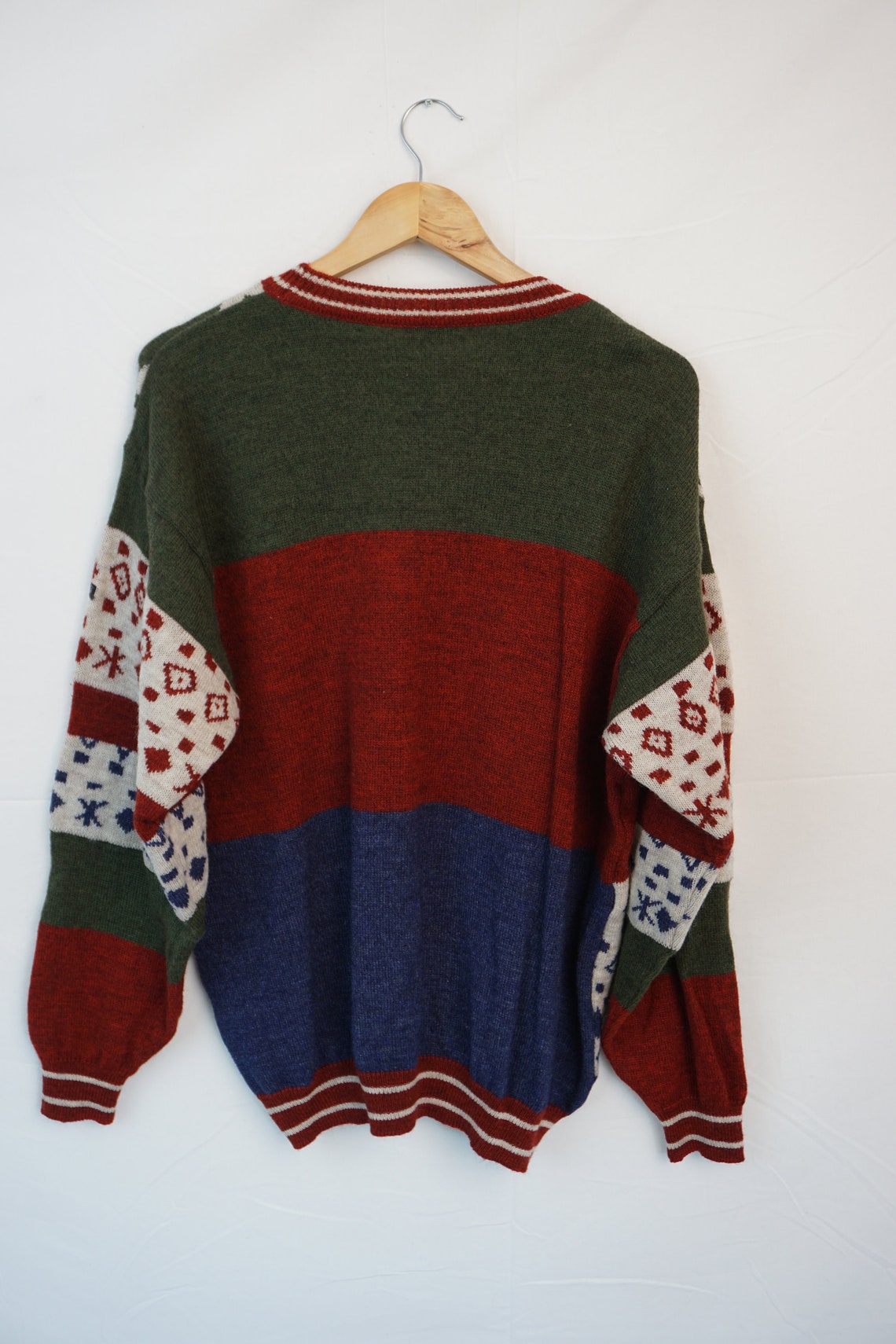 Vintage Oldschool Hugo Boss Sweater Pulli Pullover Knit 80s | Etsy