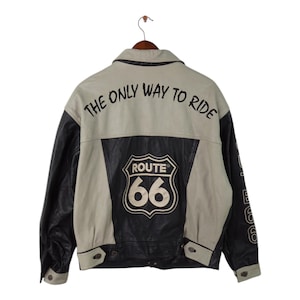 Rare Vintage Leather Jacket Size M
