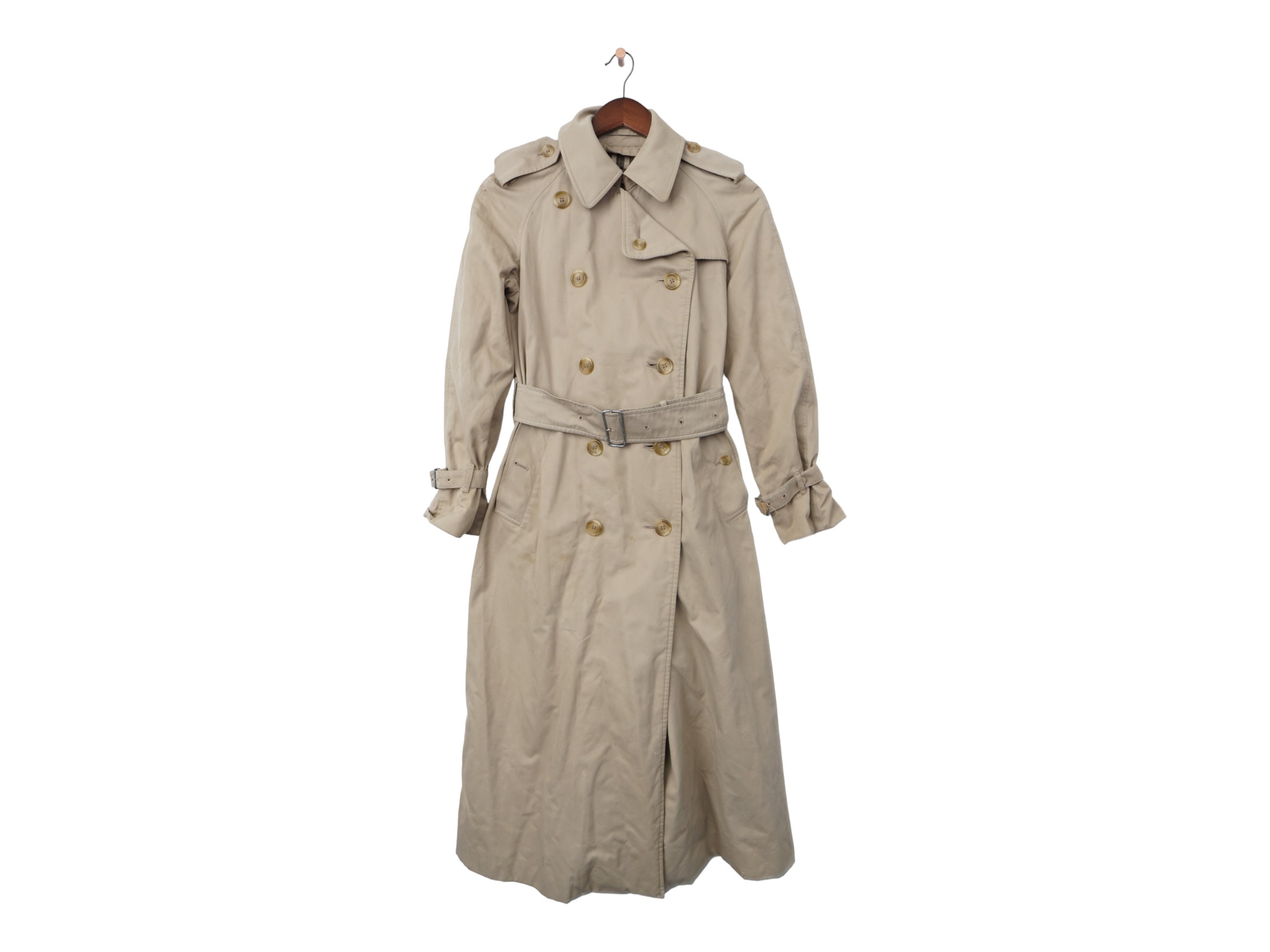 Burberry 80s Trench - Etsy