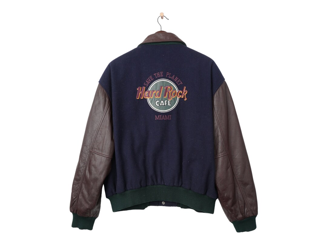 古着 ハードロックカフェ HARD ROCK CAFE HONOLULU レザー