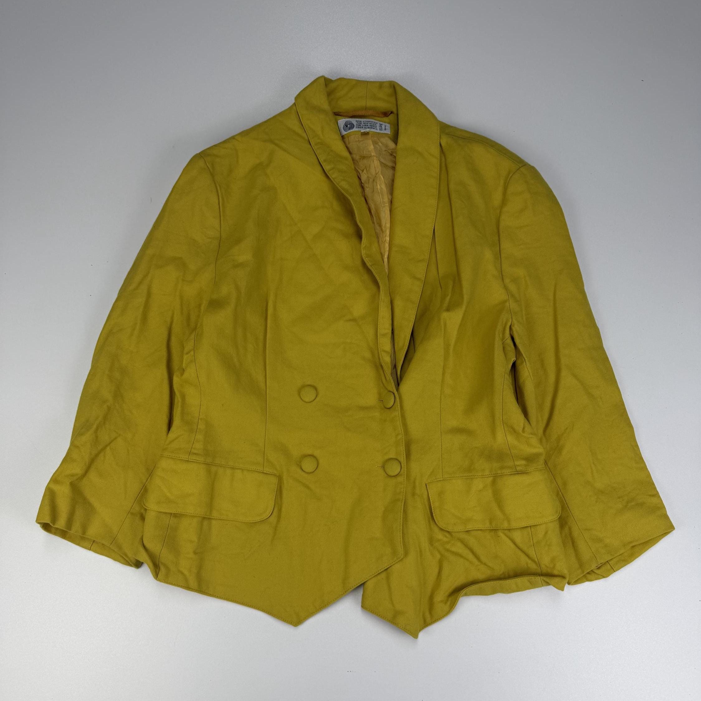 Vintage Blazer Size L, Retro Tailored Jacket, Classic Vintage Menswear, 80s 90s Inspired Fashion,