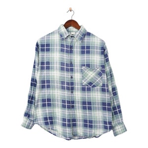 Vintage Long Sleeve Flannel Shirt Size L