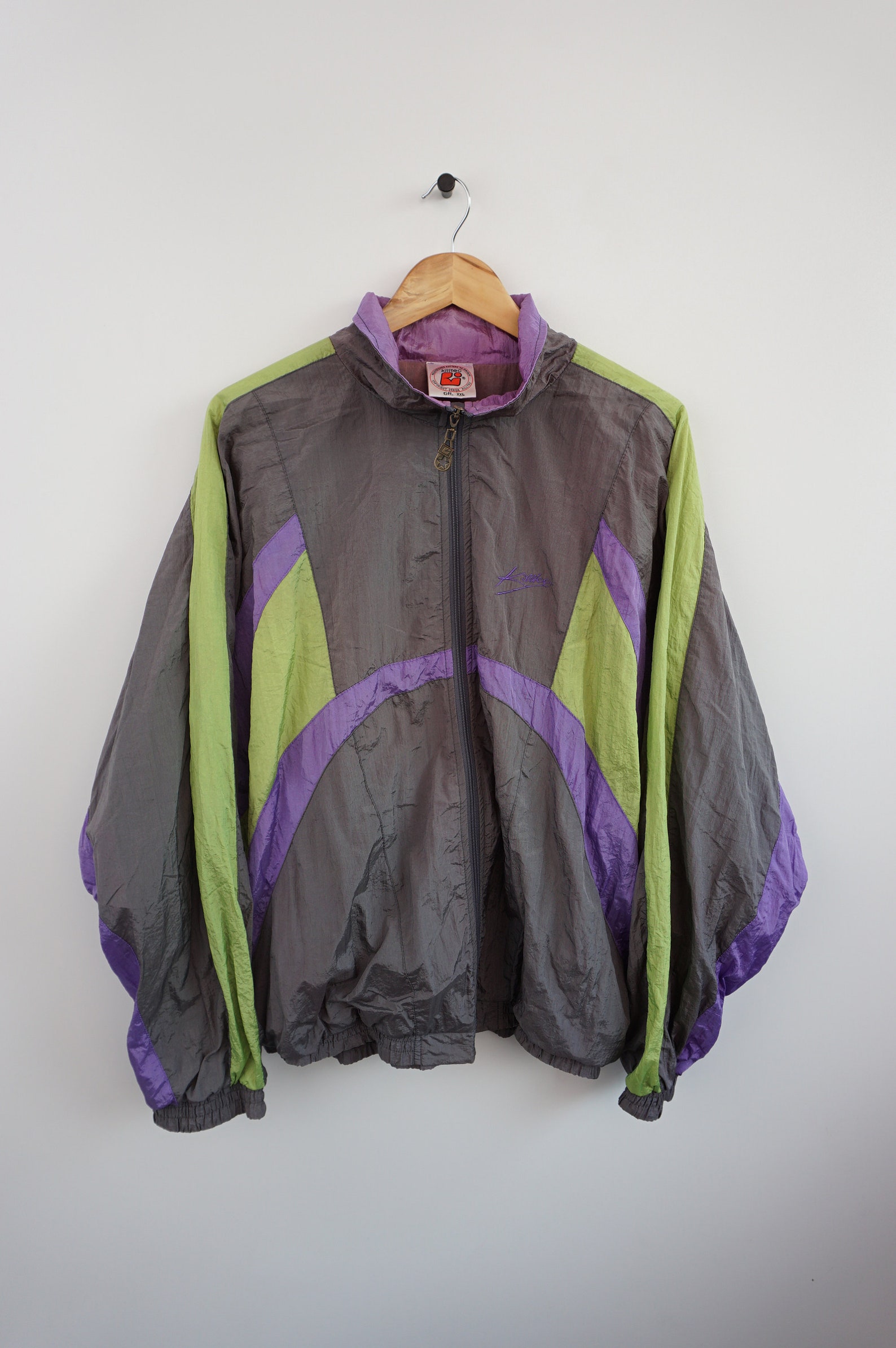 Vintage Oldschool 80s 90s Shell Jacket | Etsy