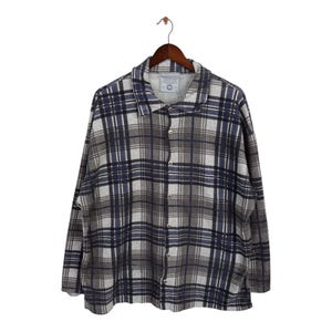 Vintage Long Sleeve Flannel Shirt Size L