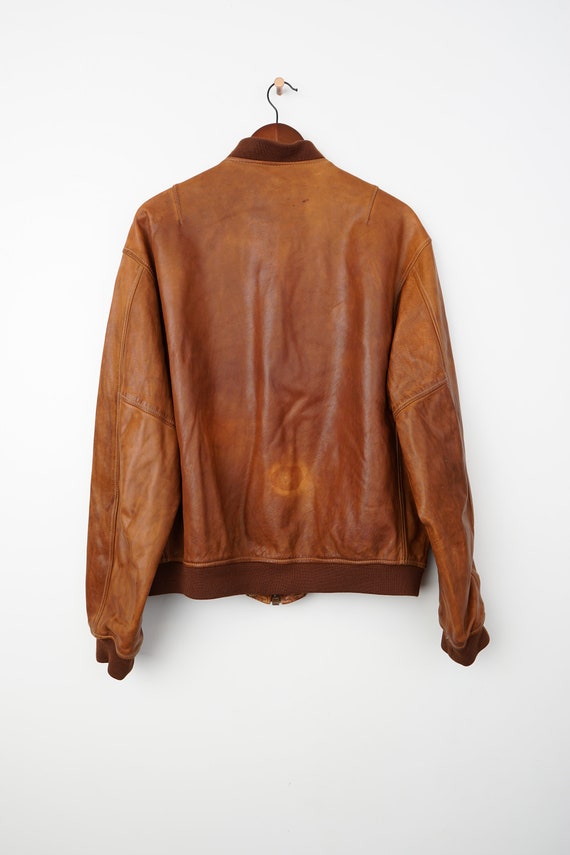 Rare Vintage Chevignon Leather Jacket Size L - Etsy Rare Vintage Chevignon Leather Jacket Size L - Etsy