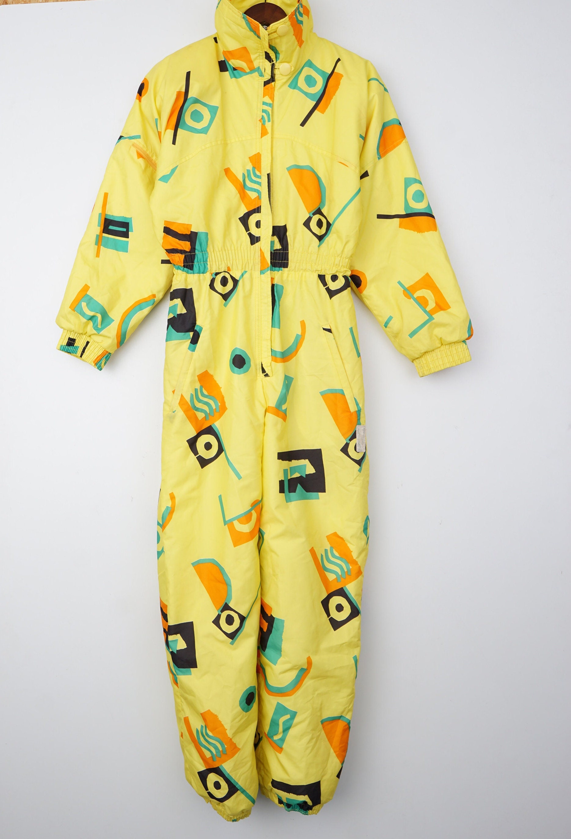 80's cosmic sportline ski clothes　France Vintage Cosmic Sportline Ski Suit Size S - Etsy