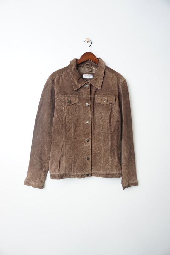 M and s suede jacket sale
