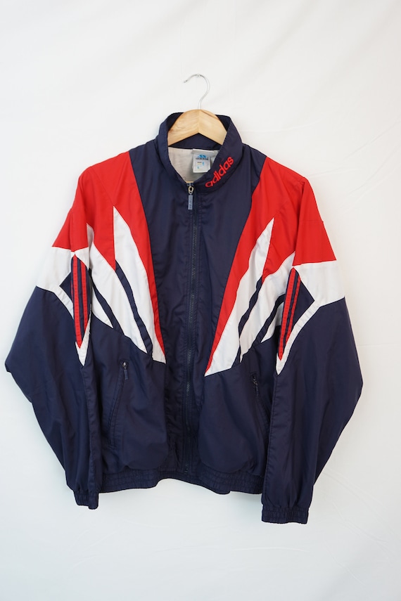 90s adidas old school bomber jacket