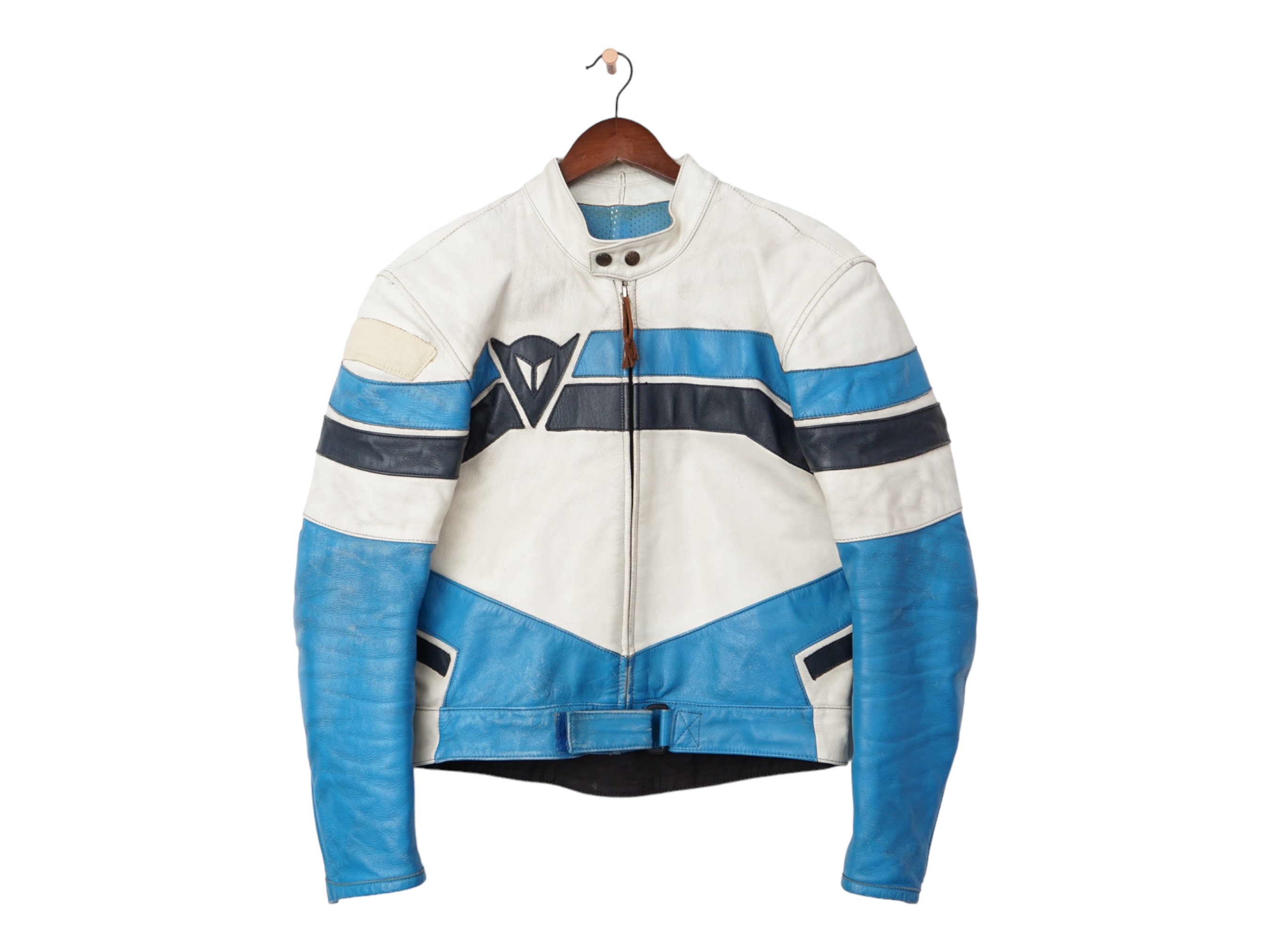 Vintage Dainese Motorbike Heavy Leather Jacket Size M