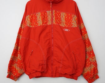 ビンテージ 70s 80s Sven Olson メンズXL 8 ジャージ　赤白 80〜90年代 adidas アディダス トラックジャケット メンズL相当 古着
