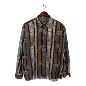 Vintage Benetti Long Sleeve Shirt Size S