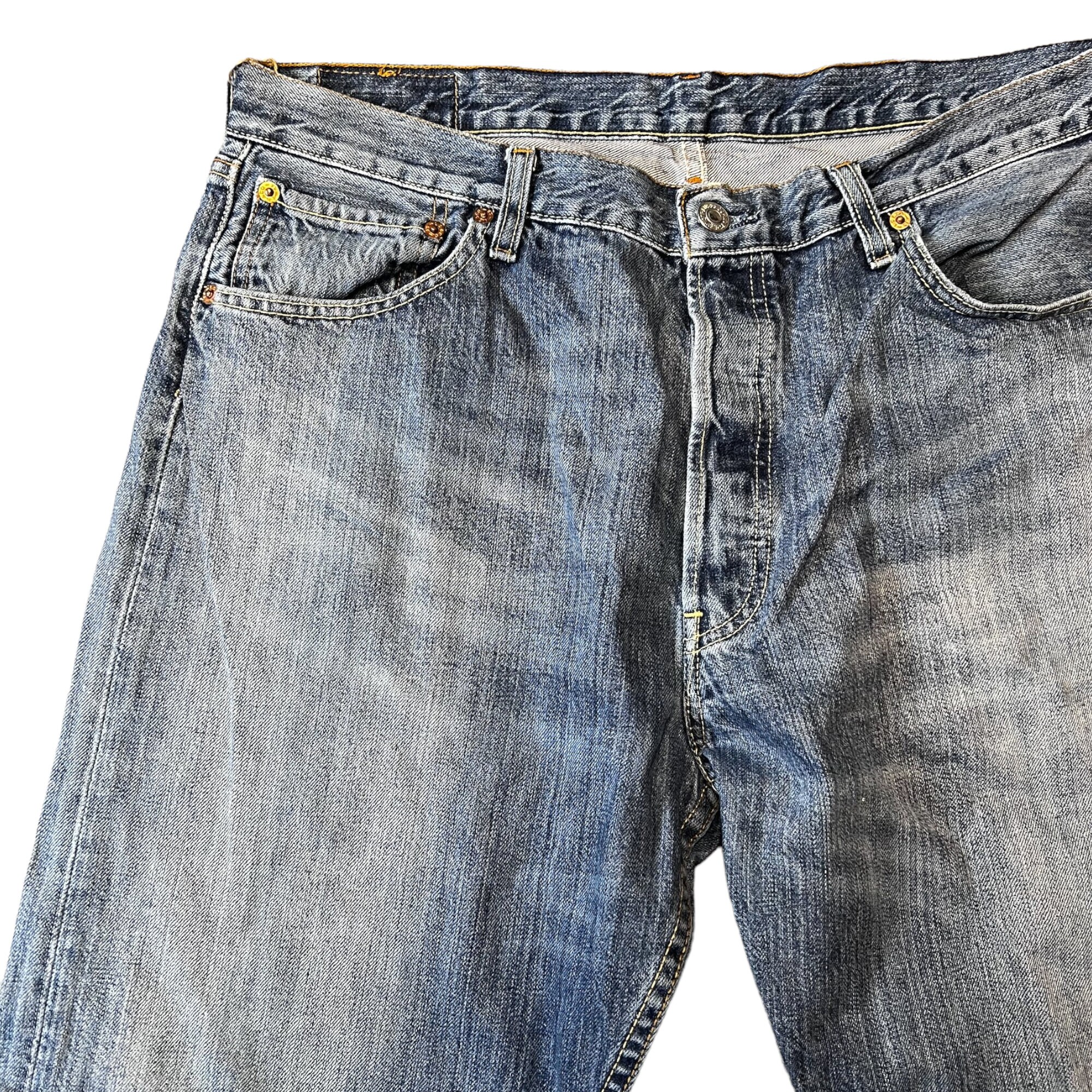 Buy Vintage Levi's 501 Jeans Size W36 L30 Online in India 