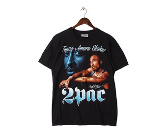 Vintage 2pac Shakur the Roxx Brand 90s T-shirt Size M Heavy - Etsy