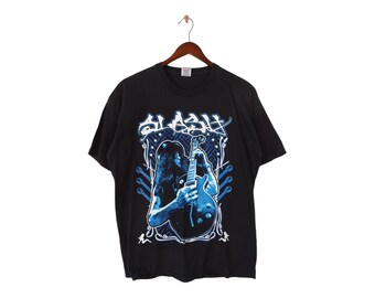 Vintage NIGHTWISH Tour T-shirt Official Product Black Size L Big