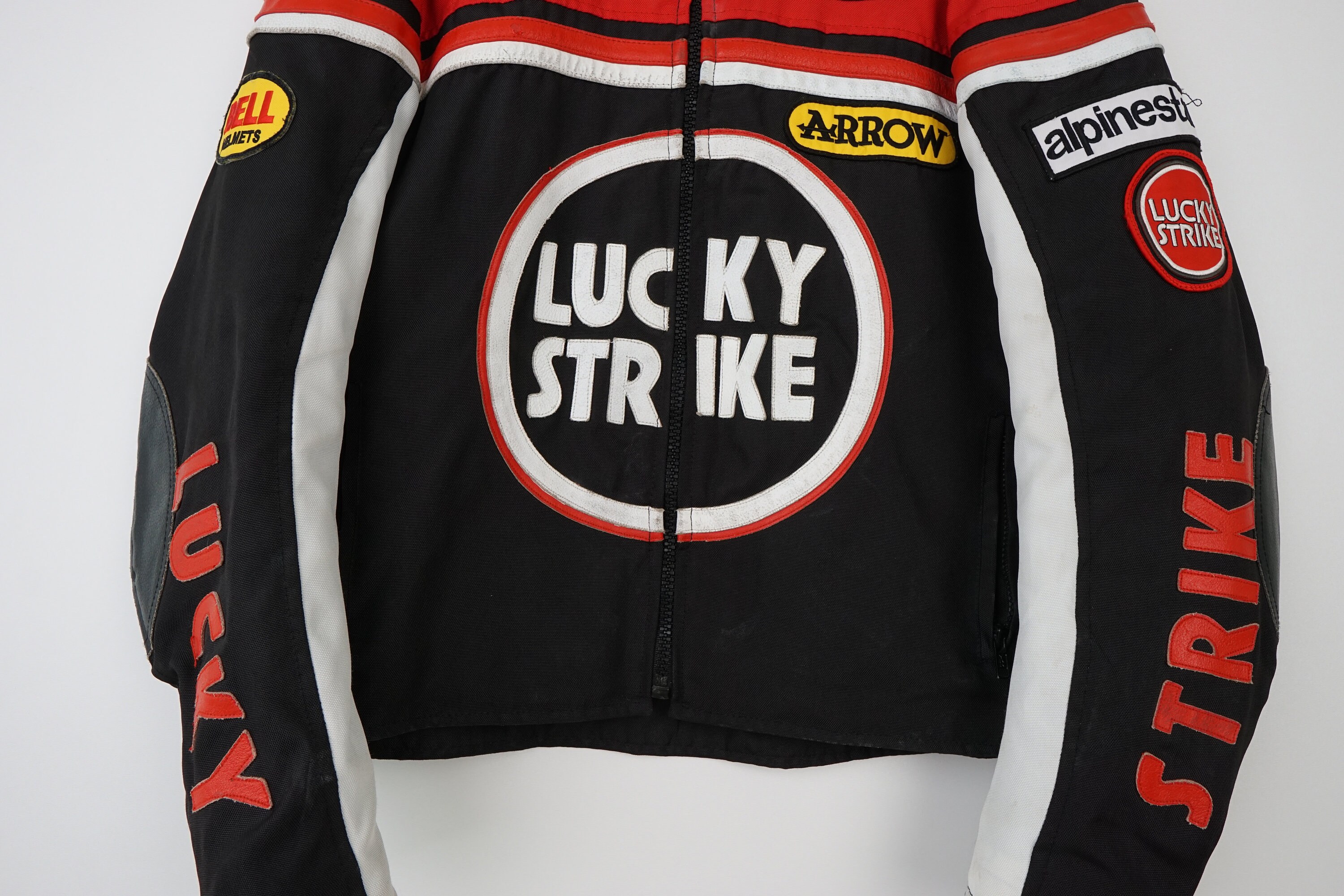 Rare Vintage Racing Lucky Strike Jacket Size M - Etsy