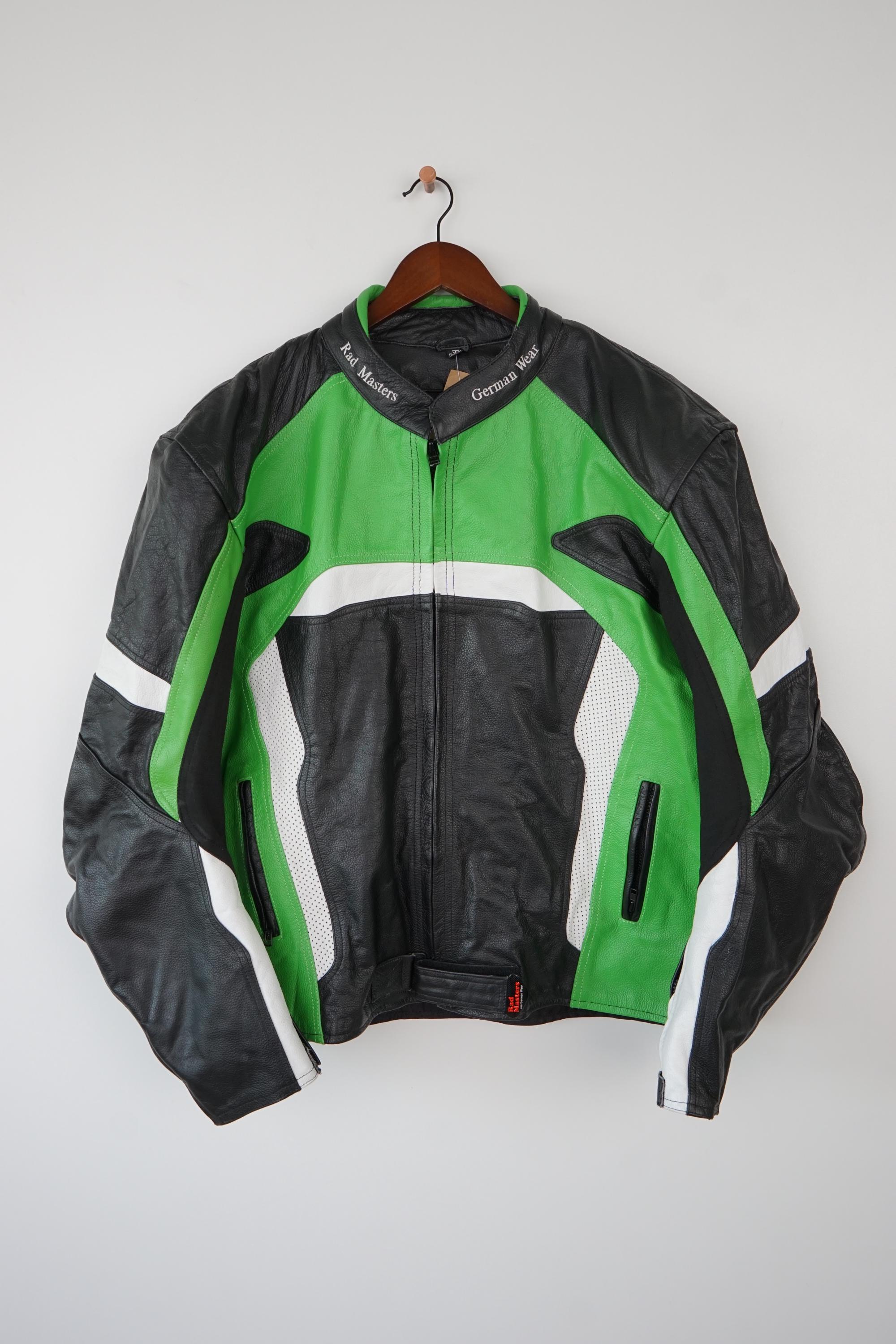 Vintage Motorbike Leather Jacket Size 5XL - Etsy