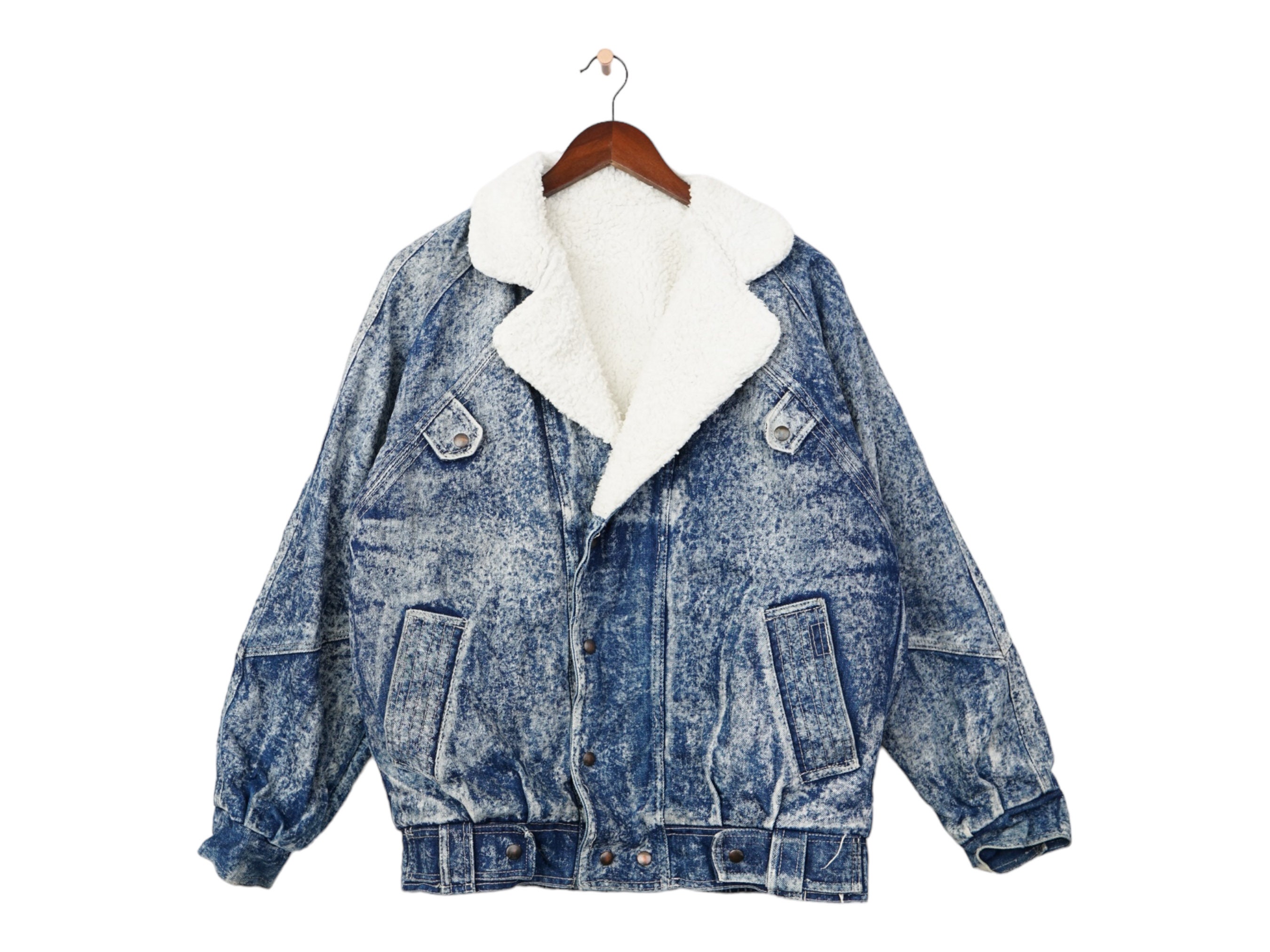Classic sherpa shop jean jacket